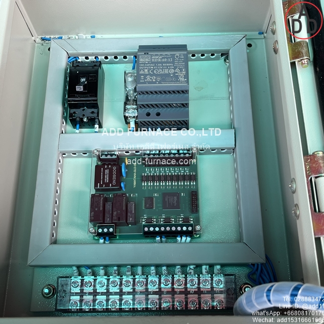 ตู้คอลโทรลจับแก๊สรั่วใช้กับโซลินอยด์วาล์วแก๊ส(8)